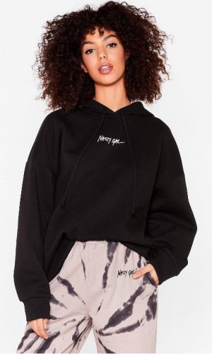 Жіноча Чорна Худі NastyGal