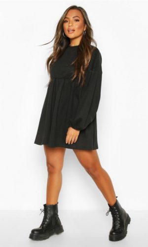 Сукня жіноча чорна boohoo