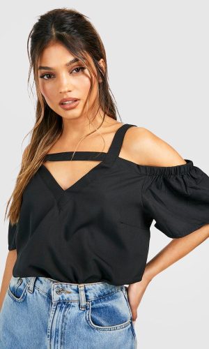 Блузка з відкритими плечима 