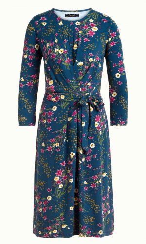 Сукня з джерсі та квітковим принтом 