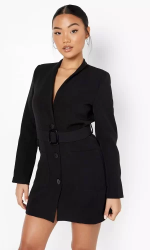 Сукня - блейзер з поясом